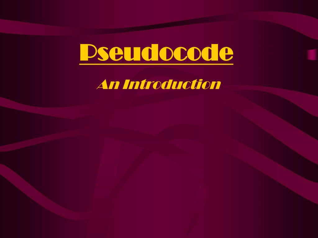 pseudocode creator online
